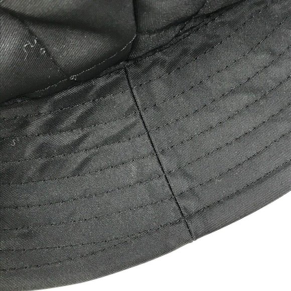 CELINE logo Quilted hat Black Nylon main image 16